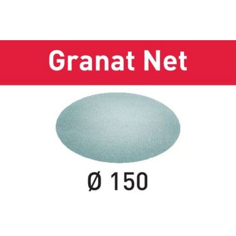 Festool – Disque abrasif maillé 150mm grain 400 – Pack de 50 unités – Pour ponçage de peintures et laques – 203311