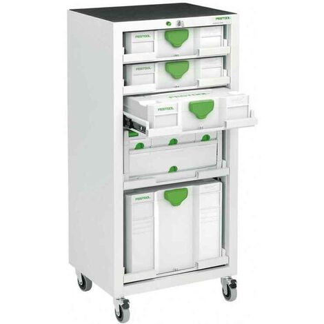 Festool 491922 SYS-PORT 1000/2 Storage System Systainer Port - 5 Drawers