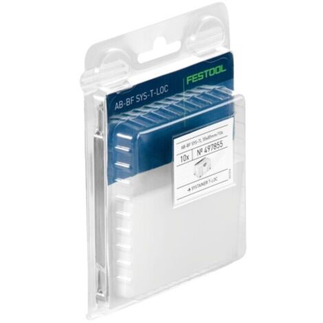 Festool 497855 AB-BF SYS TL Transparent Systainer Label Cover - 10 Pieces