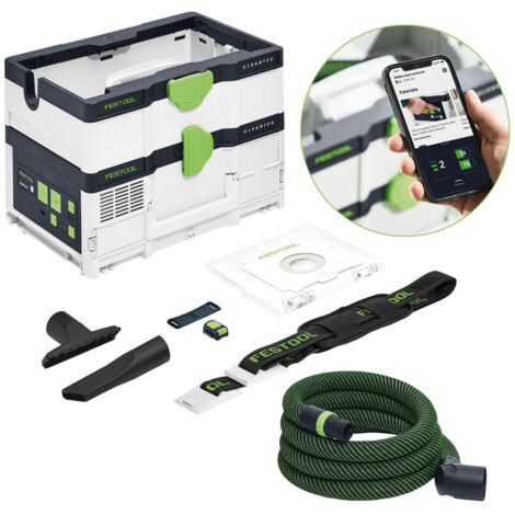 Festool 576936 Cordless Mobile Dust Extractor Cleantec CTLC SYS I-Basic Naked