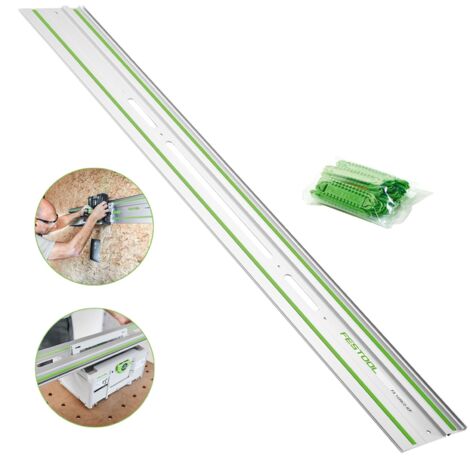 Festool 577043 1.4m Guide Rail FS1400/2-KP + 30 X FS-KP Adhesive Pad TSC55 TS55