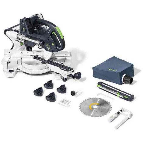 Festool 577775 KSC60 EB-Basic Cordless Sliding Compound Mitre Saw Naked