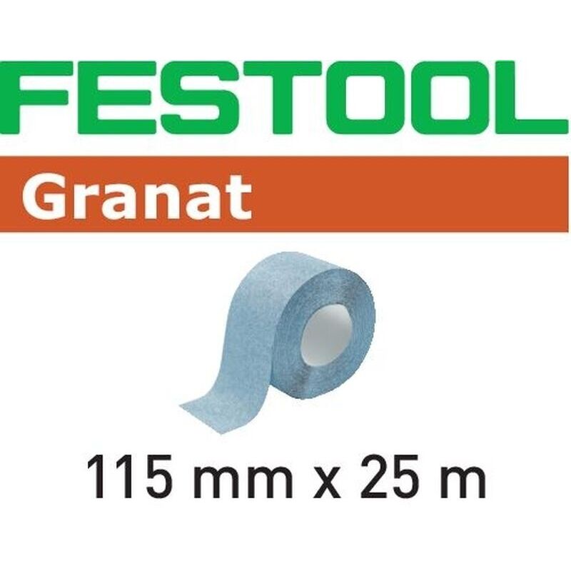Festool Abrasifs en rouleau 115x25m P120 GR Granat - 201107
