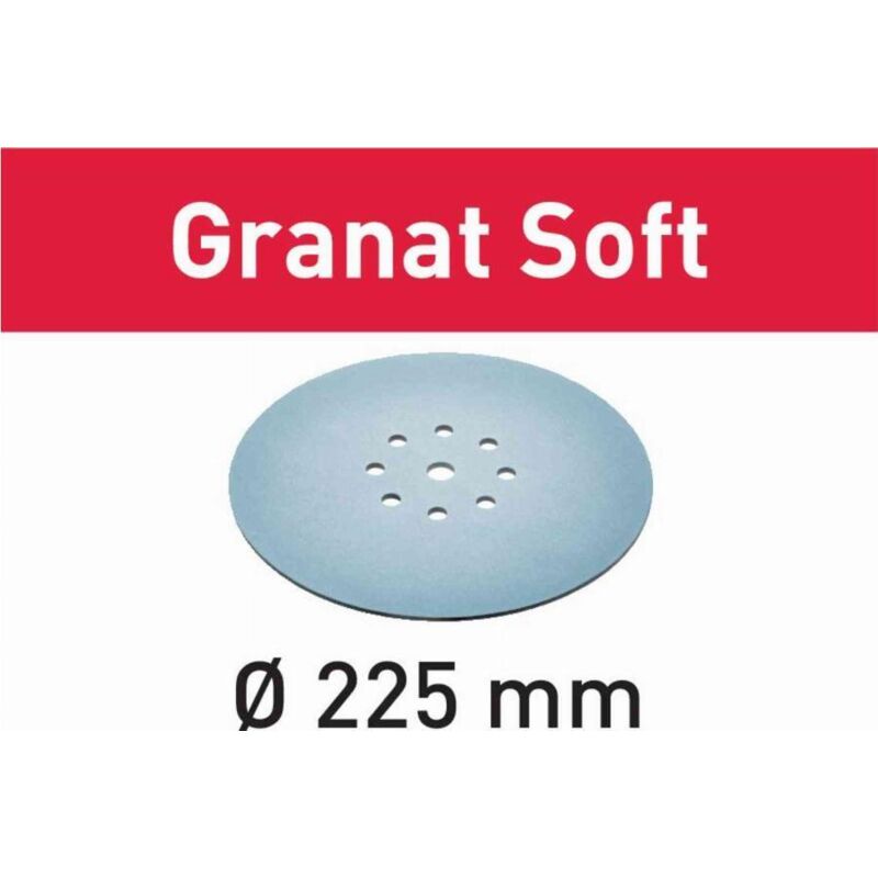 Festool - Abrasifs stf 225 mm P120 gr S/25 Granat Soft 25 pièces ( référence: 204223 )