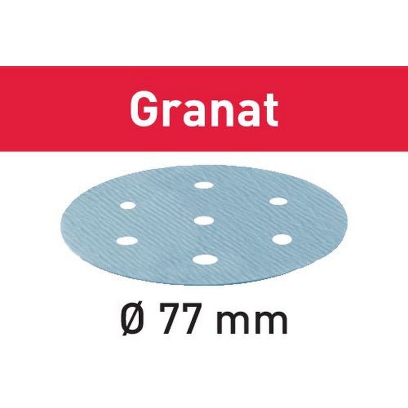 Festool - Abrasifs stf D77/6 P150 GR/50 Granat - 497407