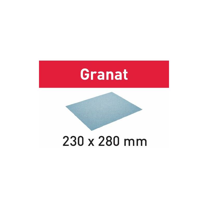 Image of 201265 Festool Abrasivo 230x280 P320 GR/10 Granat