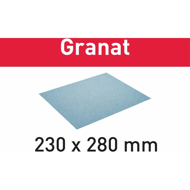 Abrasive Paper 230x280 P180 GR/10 201262 - Festool
