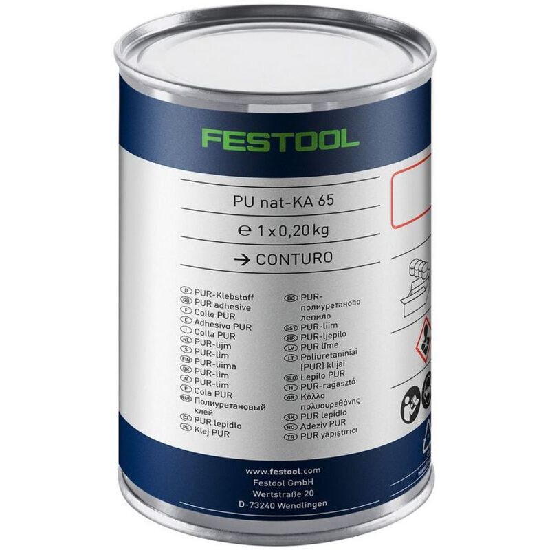 

Festool Adhesivo de poliuretano natural PU nat 4x-KA 65