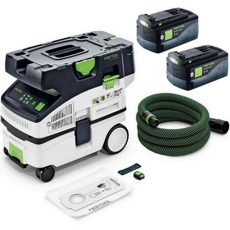 Festool Akku Absaugmobil CLEANTEC CTLC MINI I-Basic 577065 + Akkupack Set Absaug