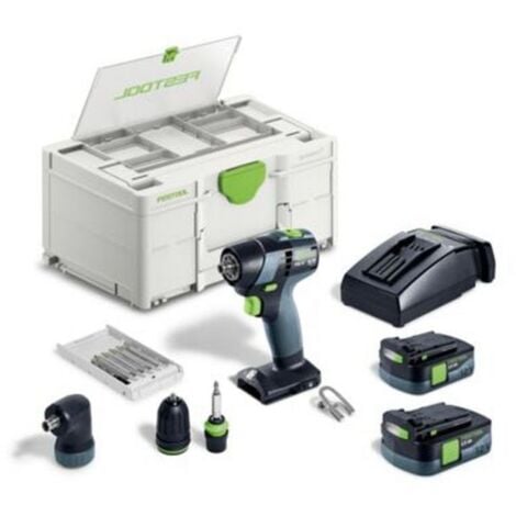 Festool TXS 12 2,5-Plus Akku Bohrschrauber 12 V 30 Nm Brushless ( 576873 ) + 2x Akku 2,5 Ah + Ladegerät + Systainer