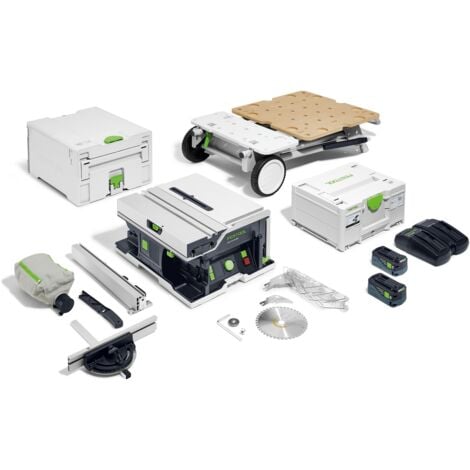 FESTOOL Tischkreissäge +Energie-Set +Untergestell CSC SYS 50 EBI-Set 577379