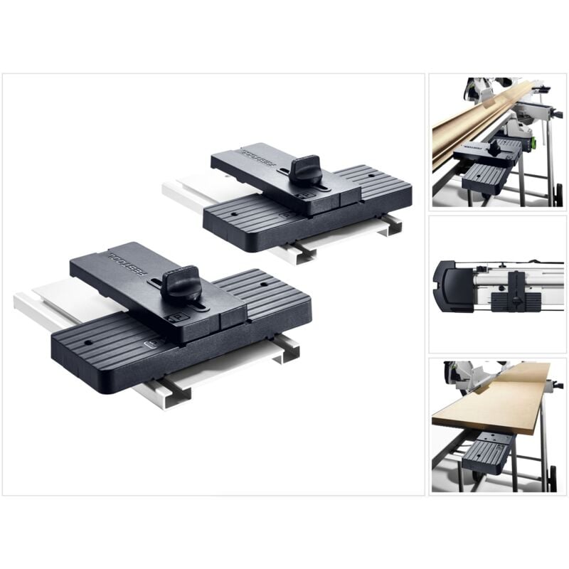 

AB-KA-UG/2 Apoyo de ángulo ( 203356 ) para KS 120 / KS 88 / KS 60 en en combinación con el bastidor inferior KA-UG - Festool