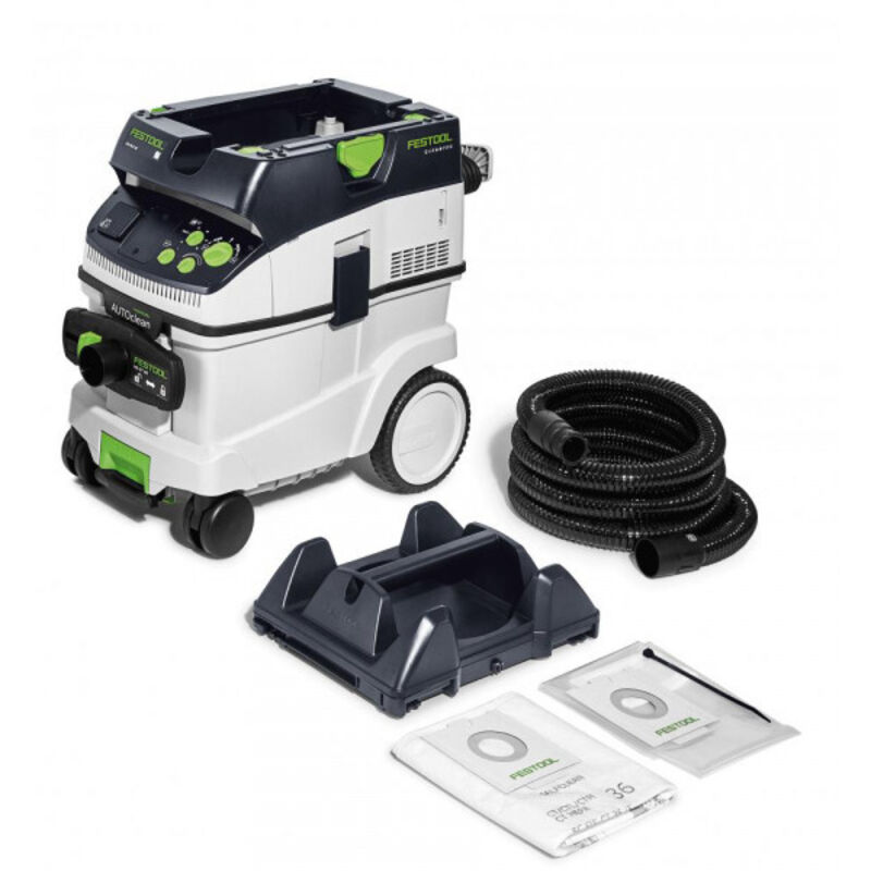 Festool - Aspirateur eau et poussières ctm 36 e ac-planex classe m, 350-1200 w avec réservoir de 36 litres