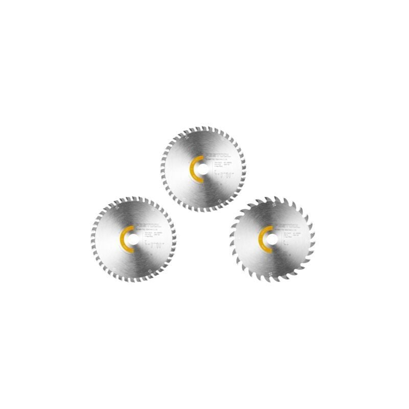 Festool - Assortiment de lames de scie circulaire KSB-SORT/3 w 160x1,8