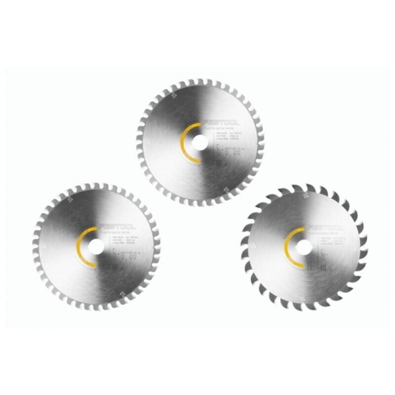 Festool - Assortiment de lames de scie circulaire KSB-SORT/3 w 168x1,8