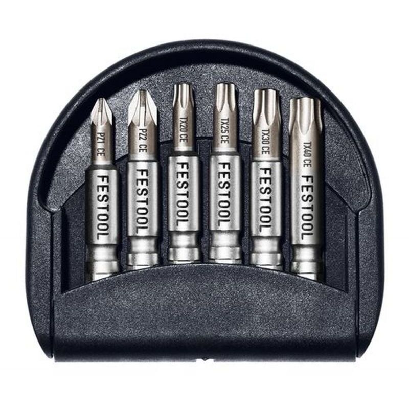 Festool - Assortiment d'embouts centro Bit-Set 1 6pcs - 205087