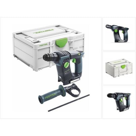 Festool BHC 18 Basic Akku Bohrhammer 18 V 25 Nm 1,8 J SDS Plus Brushless ( 576511 ) + Systainer - ohne Akku, ohne Ladegerät ( Nachfolger von 574723 )