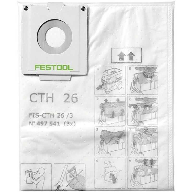 

Festool Bolsa de filtro de seguridad FIS-CTH 26/3