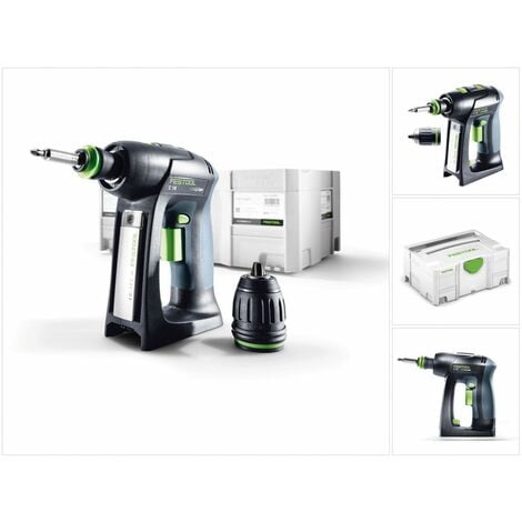 Perceuse-visseuse (2x4,0 ah) T 18+3 HPC 4,0 I-Set - FESTOOL 577609