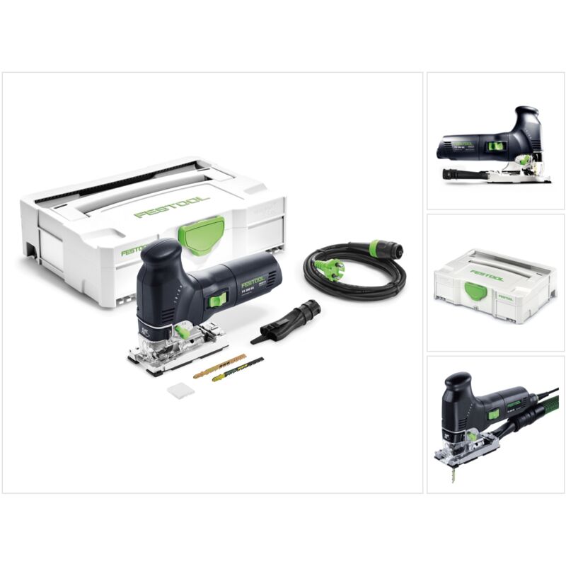 

Festool PS 300 EQ-Plus TRION Sierra caladora de péndulo 720 W en SYSTAINER + Accesorios ( 561445 )