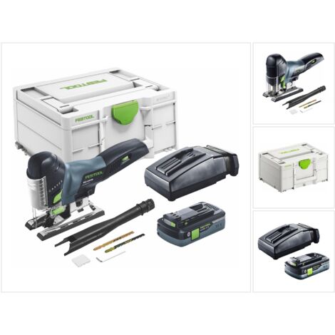 Festool CARVEX PSC 420 HPC 4,0 EBI-Plus Akku Pendelstichsäge 18 V ( 576525 ) 120 mm Brushless + 1x Akku 4,0 Ah + Ladegerät + systainer