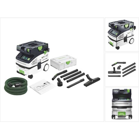 Festool CTL MINI CLEANTEC Absaugmobil 10 l Staubkl. L + Reinigungsset RS-ST D 27/36-Plus im Systainer