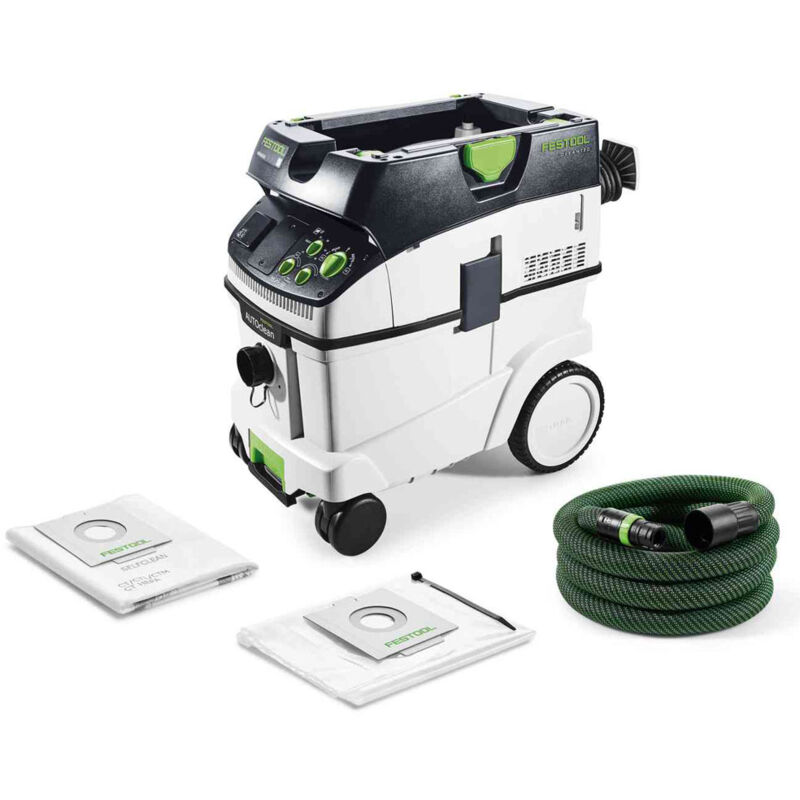 Aspirateur Mobile Festool CLEANTEC CTM 36 Ei AC-RENOFIX - Aspirateur Professionnel Avec Nettoyage Auto Et Bluetooth