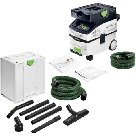 Festool CTM MIDI I AC CLEANTEC Absaugmobil 1200 W 15 l Staubklasse M + Handwerker Reinigungsset