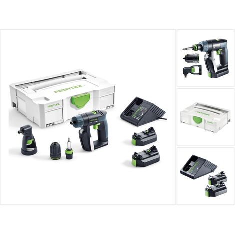 FESTOOL Akku-Bohrschrauber CXS Li 2,6-Set 564532 Akkuschrauber im Systainer
