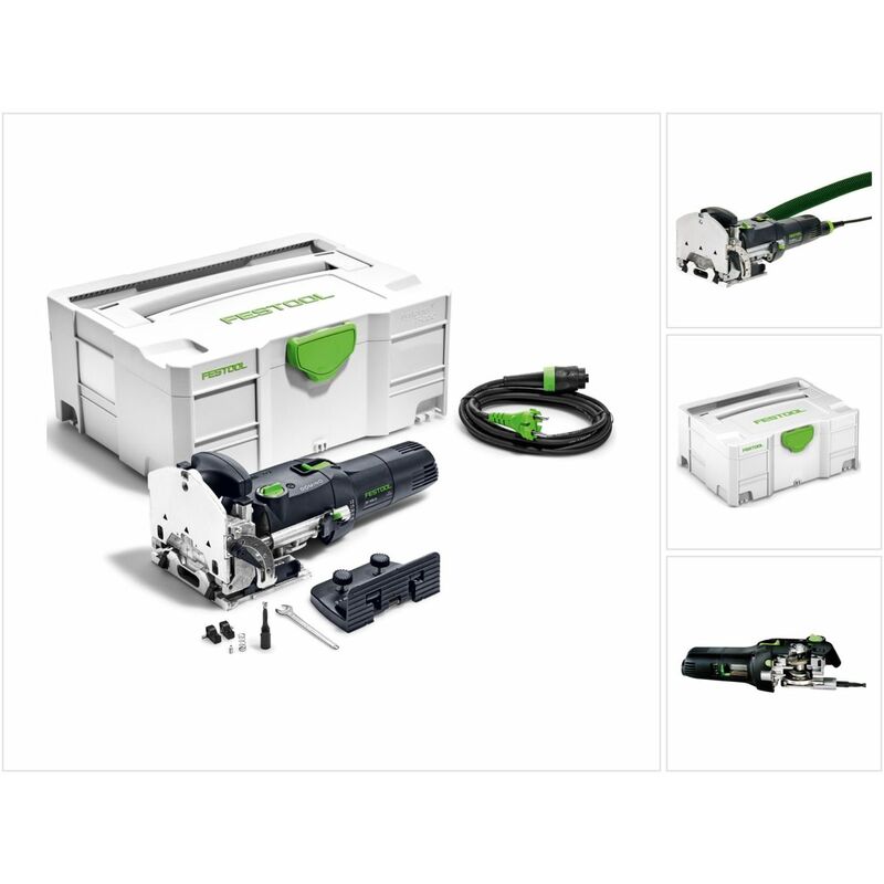 Festool - df 500 Q-Plus Fraiseuse à cheville 420 watts 4 - 10 mm + Systainer ( 574325 )