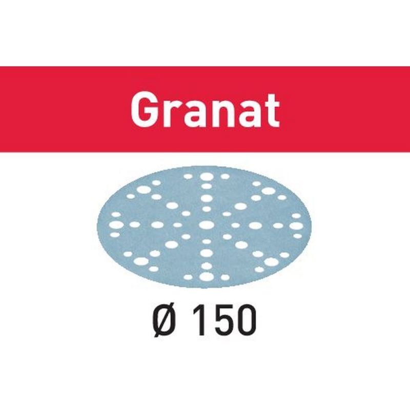 Image of Disco abrasivo stf D150/48 P1500 GR/50 Granat - 575177 - Festool