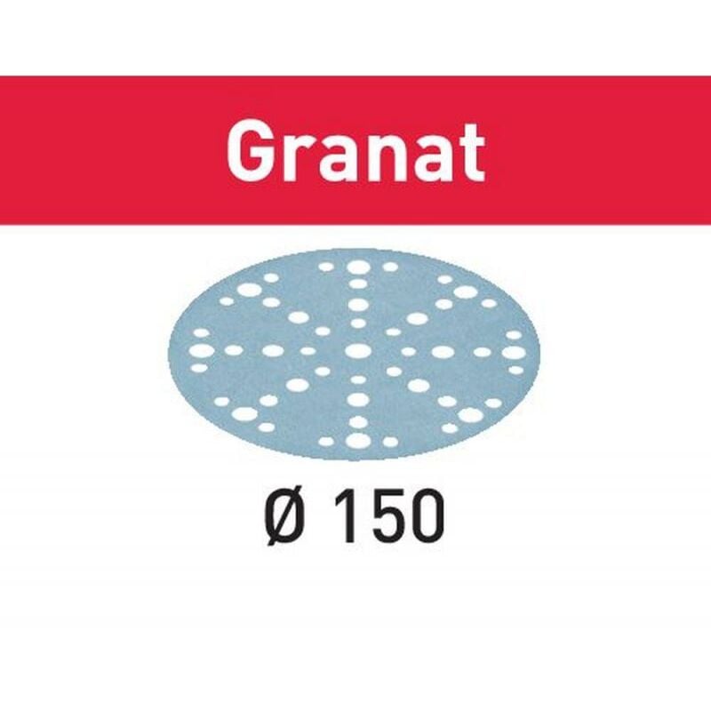 Image of Disco abrasivo stf D150/48 P320 GR/100 Granat - 575170 - Festool