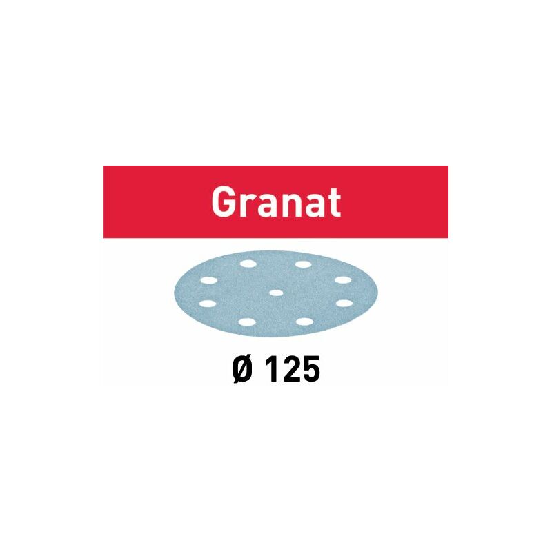 Image of 497150 Festool Disco abrasivo stf D125/8 P320 GR/10 Granat