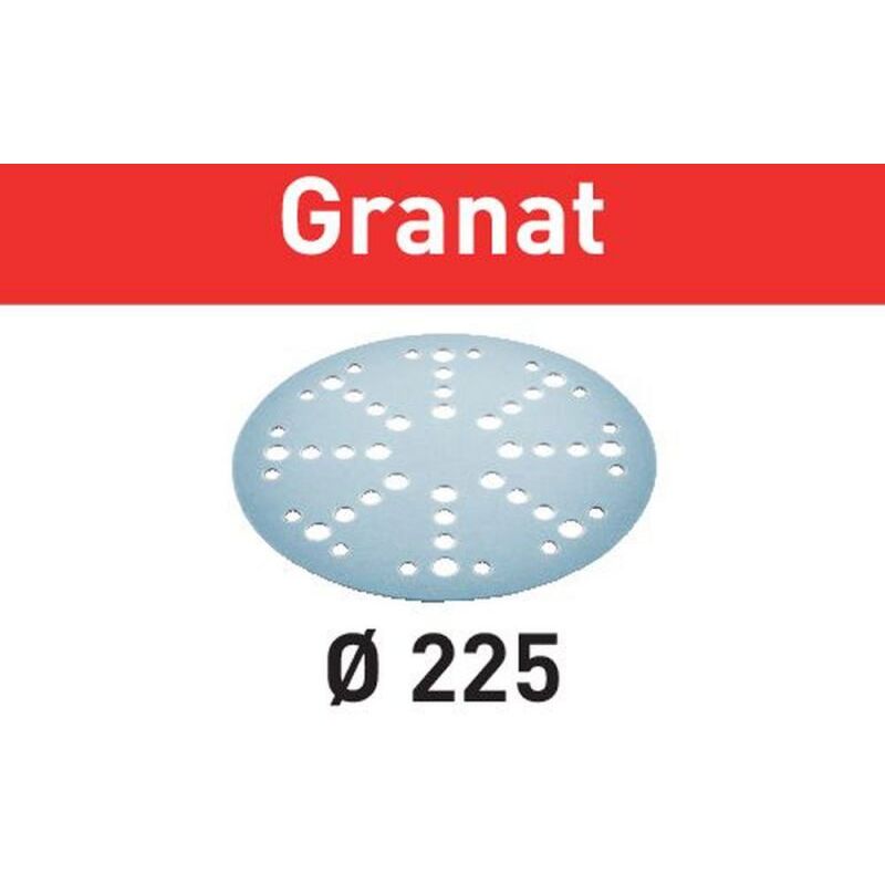 Image of Disco abrasivo stf D225/48 P40 GR/25 Granat - 205653 - Festool