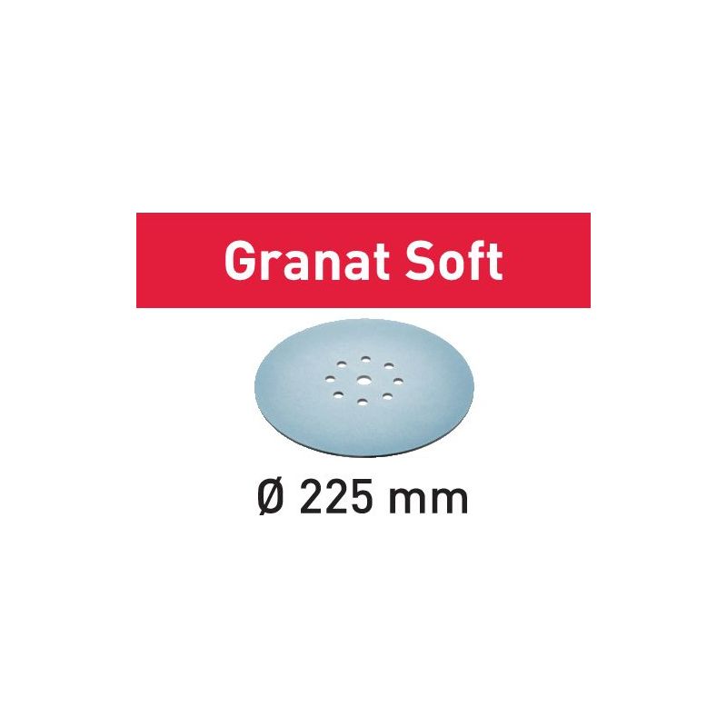 Image of 204226 Festool Disco abrasivo stf D225 P240 gr S/25 Granat Soft