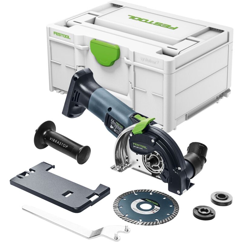 Système de tronçonnage sans fil à main levée dsc-agc 18-125 fh EB-Basic - 576829 - Festool