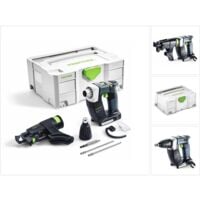 Festool DWC 18-4500 Duradrive LI Basic Visseuse sans fil pour plaquiste avec boîtier Systainer + Chargeur de vis - sans Batterie ni Chargeur ( 574747 )