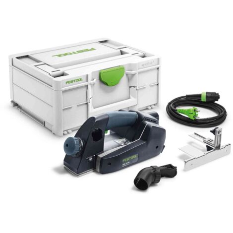 FESTOOL EHL 65 EQ-Plus Planer - Con guía de corte longitudinal + SYS3 M 187 Systainer - 576247