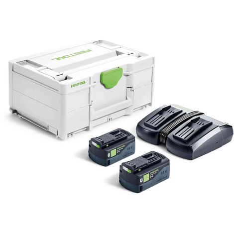 Festool Energie-Set SYS 18V 2x5,0/TCL 6 DUO