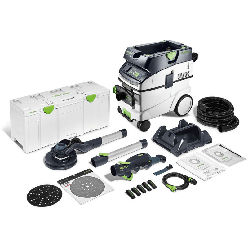 Festool - Ensemble ponceuse à long col et aspirateur planex lhs 2 225 eqi/ctm 36-set - 578425
