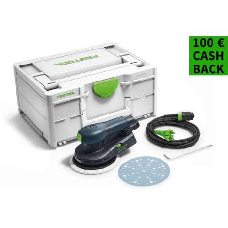 Festool Exzenterschleifer ETS EC 150/5 EQ-Plus 400 W im Systainer SYS3 - 576329