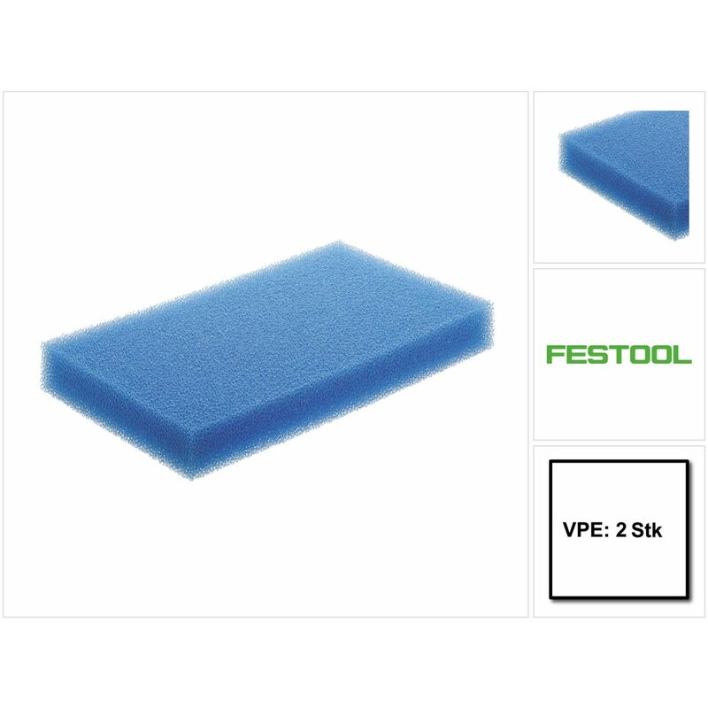 

Festool Filtro para aspirar líquidos NF-CT 26/36/48 - 2 unidades ( 2x 496169 )