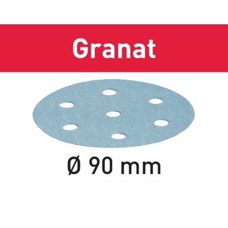 Image of Disco abrasivo stf D90/6 P180 GR/100 Granat - 497369 - Festool