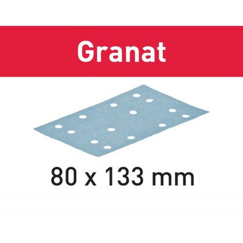 Image of Foglio abrasivo stf 80x133 P320 GR/100 Granat - 497125 - Festool