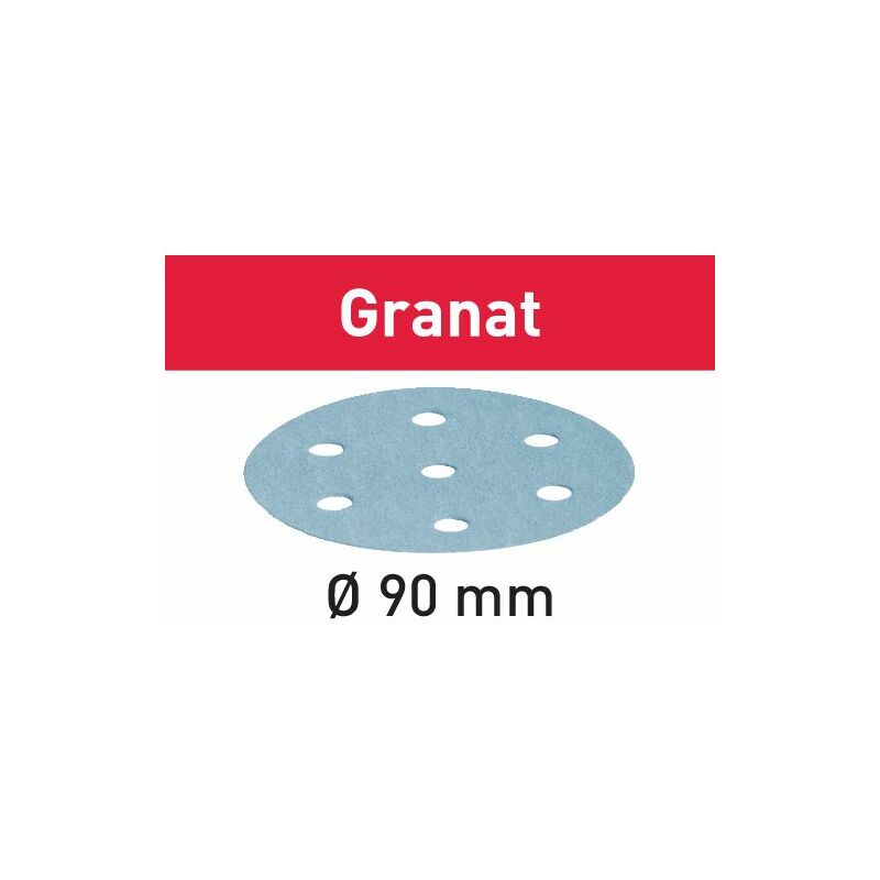 Image of Disco abrasivo stf D90/6 P180 GR/100 Granat - 497369 - Festool