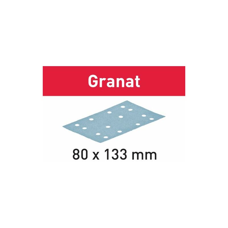 Image of 497128 Festool Foglio abrasivo STF 80x133 P80 GR/10 Granat