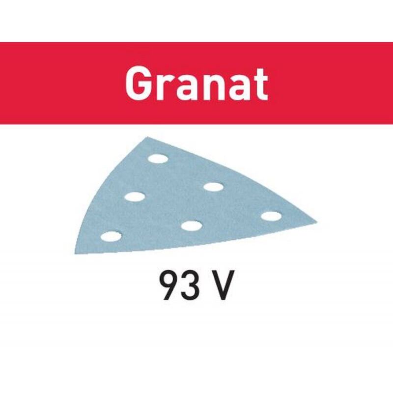 Image of Festool - foglio abrasivo stf V93/6 P320 GR/100 Granat - 497399