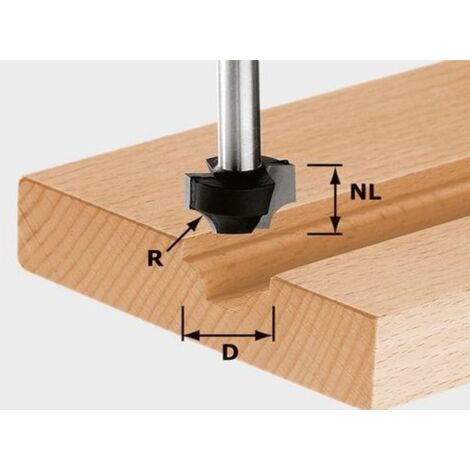 Festool Fraise quart de rond HW S8 D23/R6 - 491007