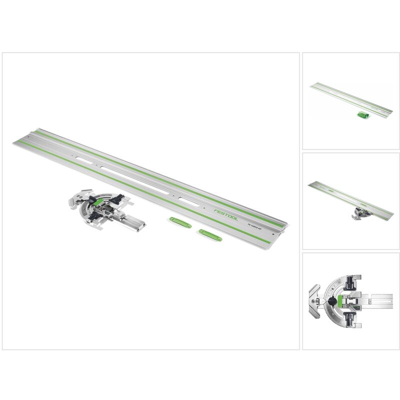 Image of Festool FS-WA Arresto angolare per guida FS/2 taglio 60º + FS 1080/2 Guida 1400mm