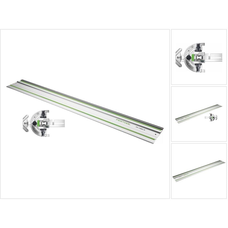 Festool FS-WA Butée angulaire pour rail de guidage FS/2 Coupe à 60º + FS 1080/2 Rail de guidage 1080 mm